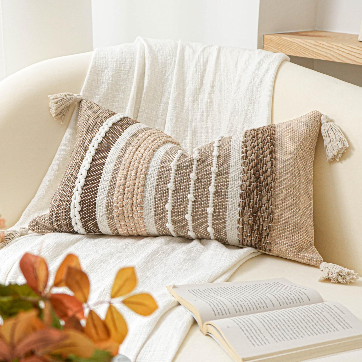 BlissBlush Colorful Pillow Cover
