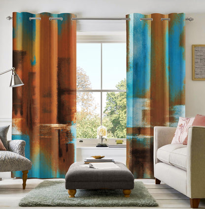 Asuexpect Abstract 50% Blackout Curtains