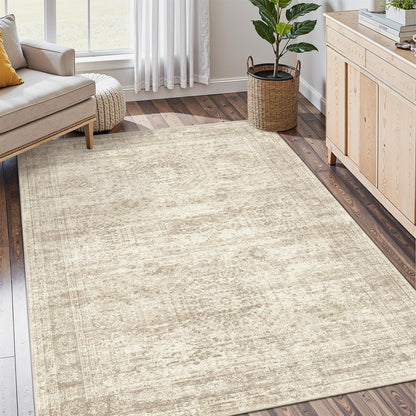Soalmost Area Rugs for Living Room Dining Room Non-Slip Washable Rug