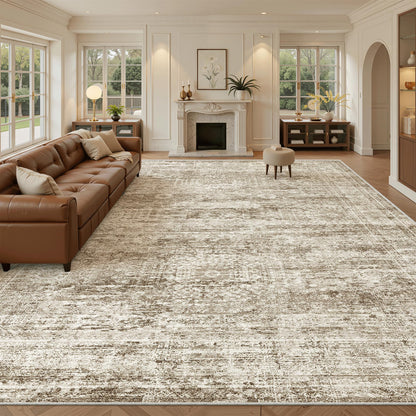 Soalmost Area Rugs for Living Room Dining Room Non-Slip Washable Rug