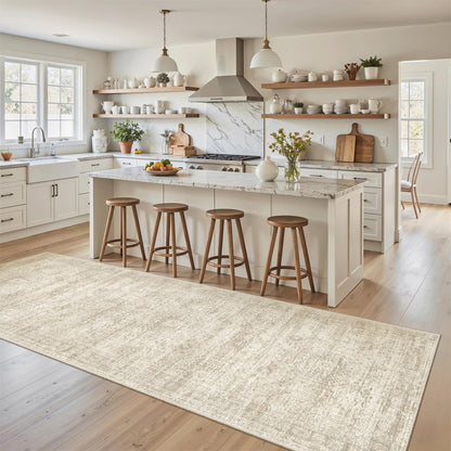 Soalmost Area Rugs for Living Room Dining Room Non-Slip Washable Rug