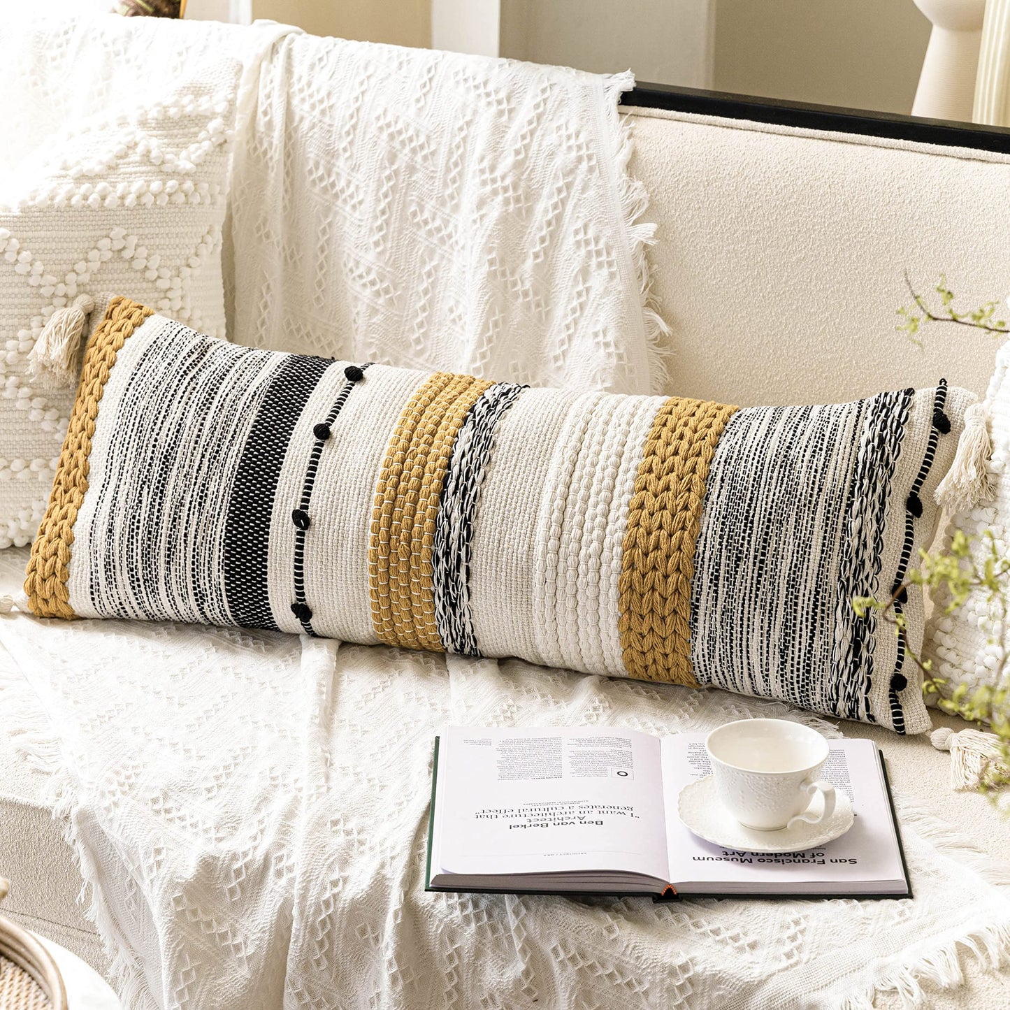 BlissBlush Colorful Pillow Cover
