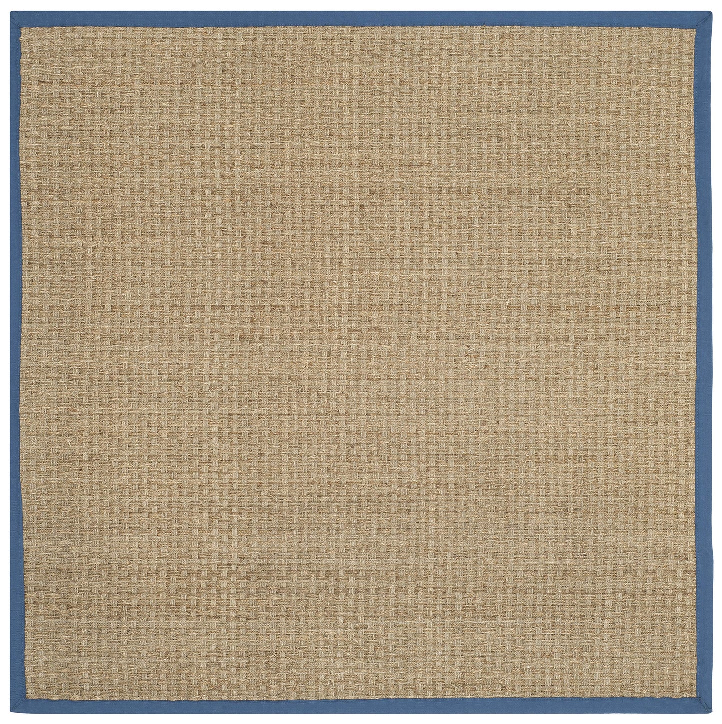 Natural Seagrass Basketweave Area Rug Natural Beige 5x8